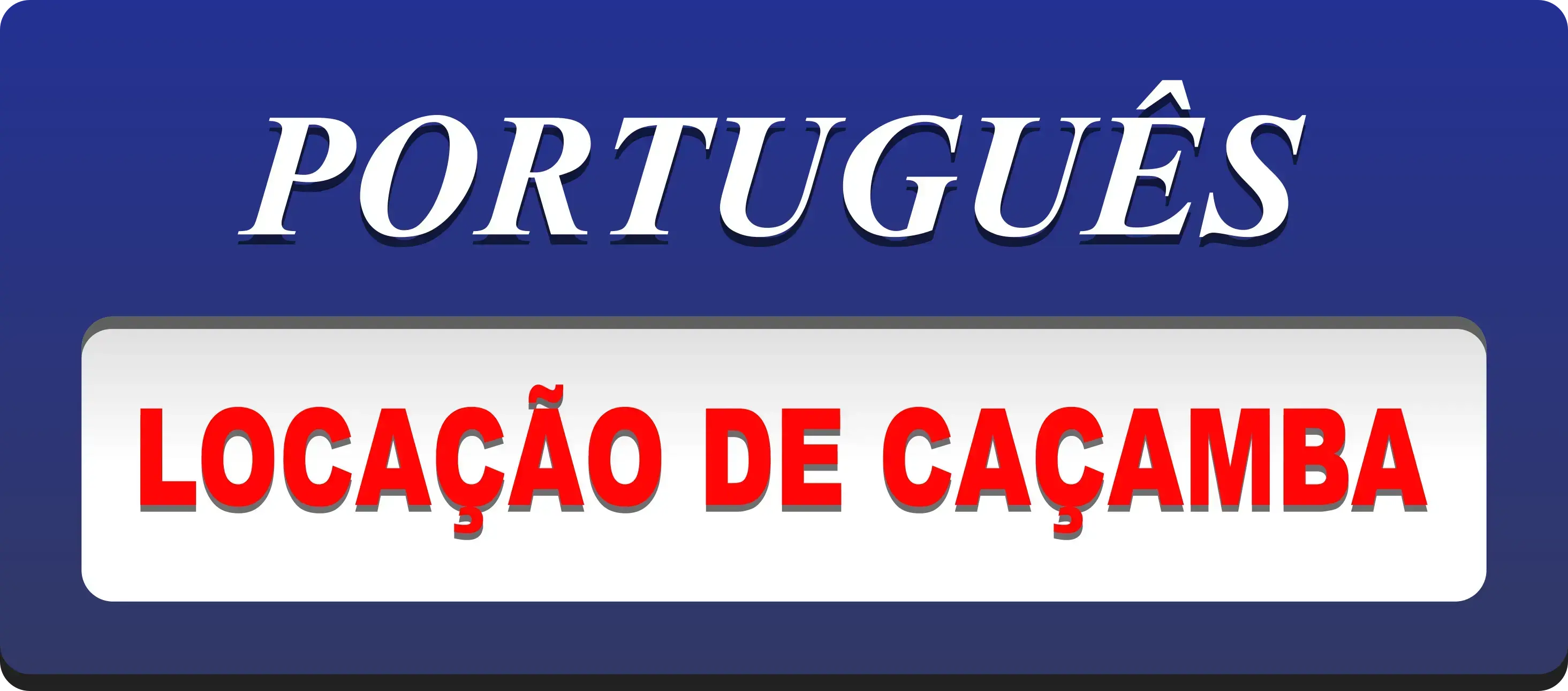 Português | Locação de Caçamba e Terraplanagem no Guarujá