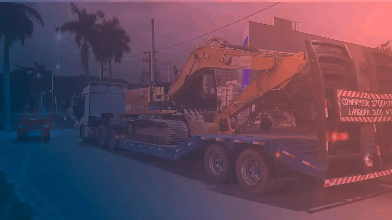 background português caçambas